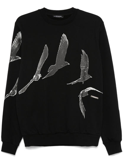 COSTUME NATIONAL BIRDS SWEATER