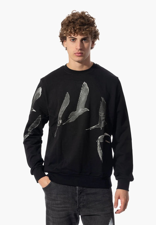 COSTUME NATIONAL BIRDS SWEATER