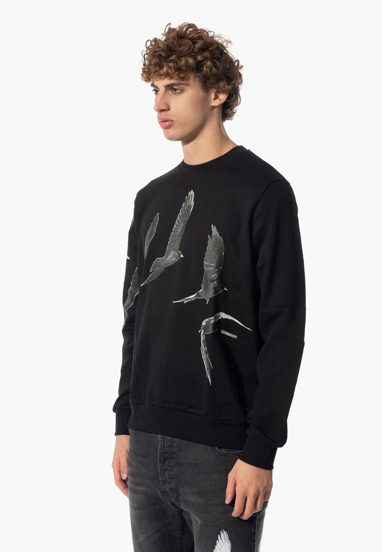 COSTUME NATIONAL BIRDS SWEATER