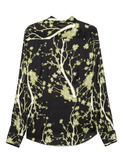 COSTUME NATIONAL FLOWER SHIRT