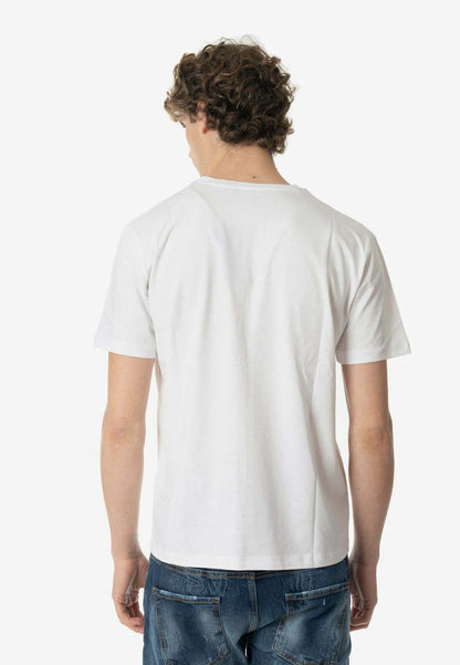 COSTUME NATIONAL WHITE LOGO TEE