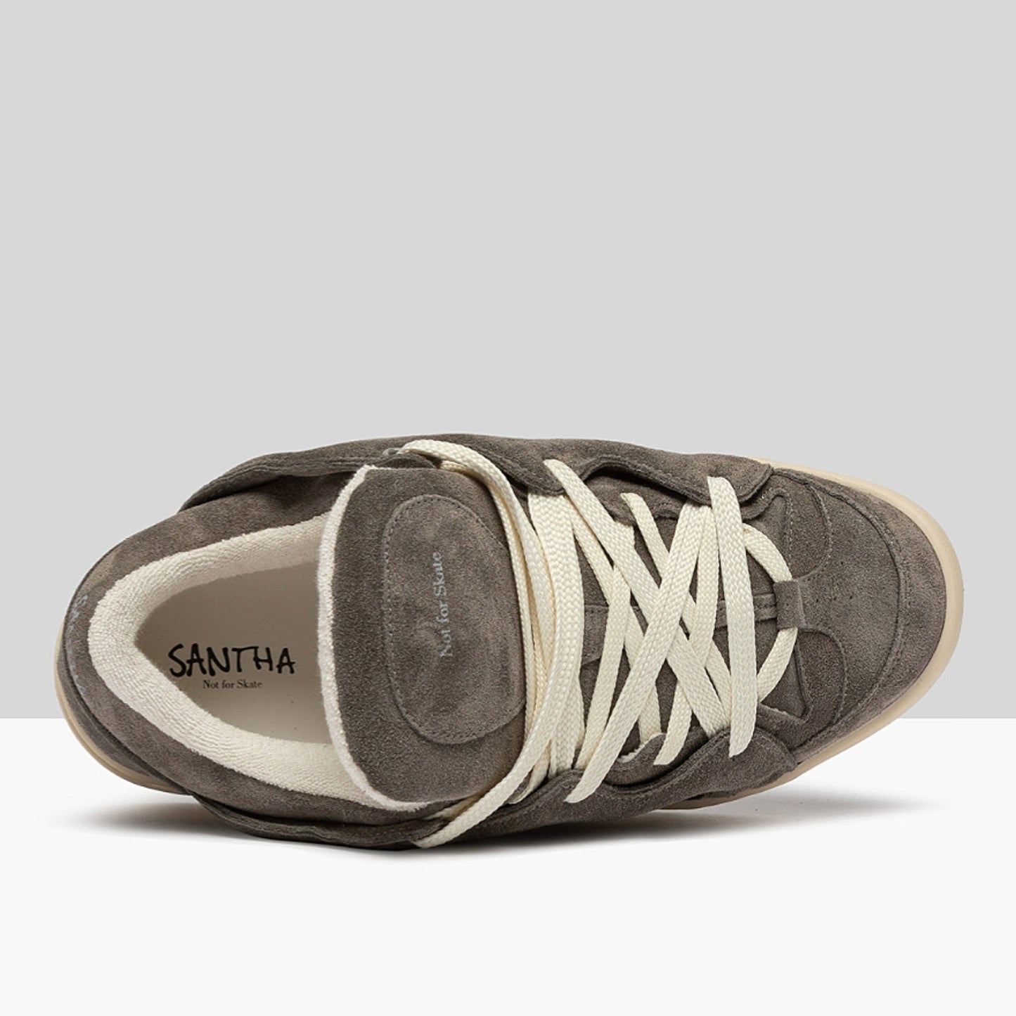 SANTHA SUEDE DARK GRAY