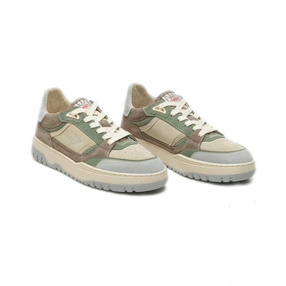 SANJO LOW MULTIPATCH SNEAKERS