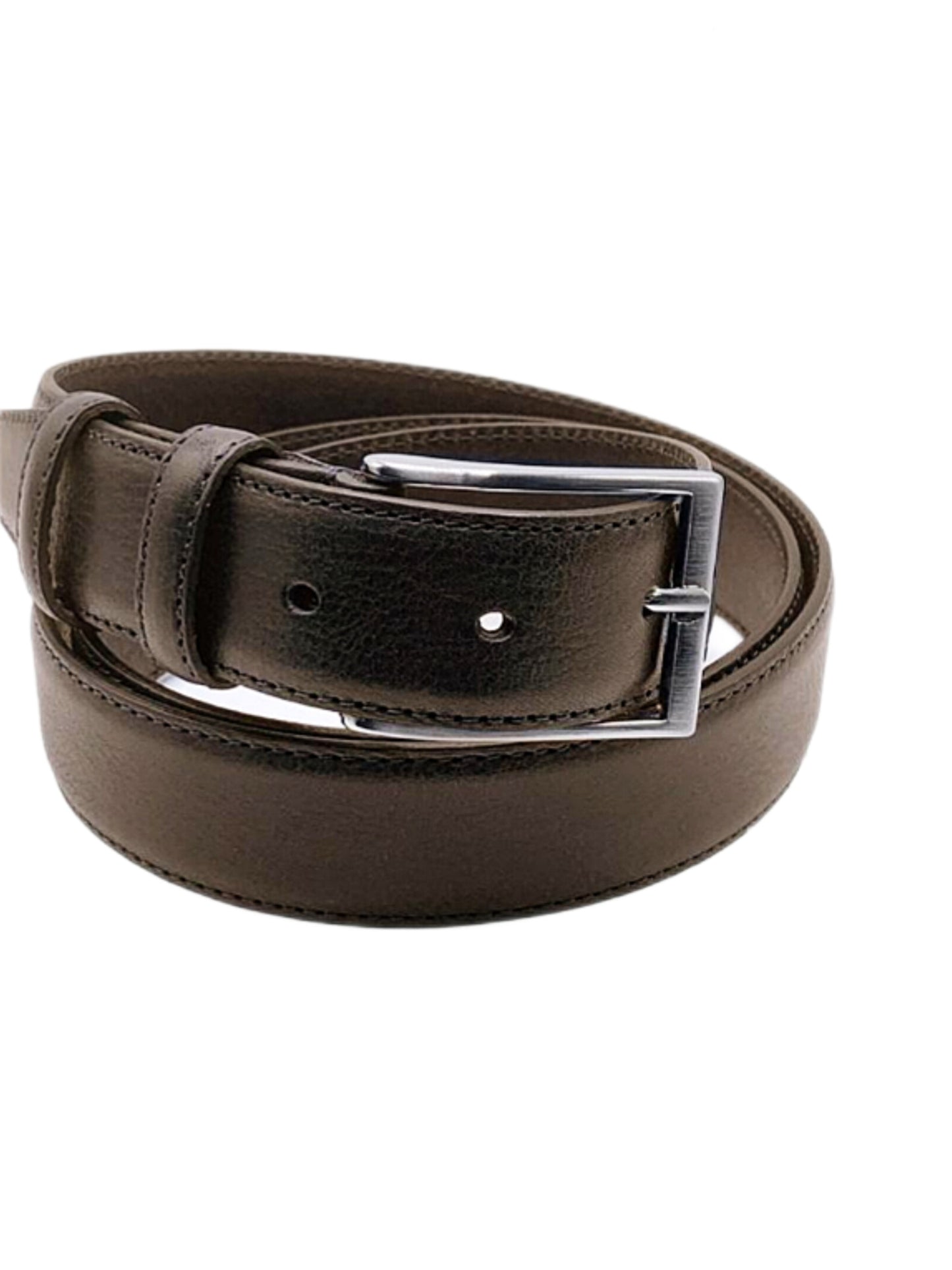 ALEX ANDERSON BRUSHED LEATHER BELT