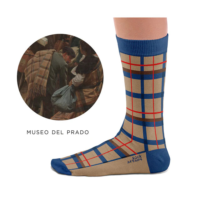 SOCK AFFAIRS BLU TARTAN EDITION