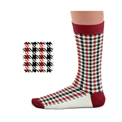 SOCK AFFAIRS RED PIED DE POULE