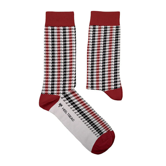 SOCK AFFAIRS RED PIED DE POULE