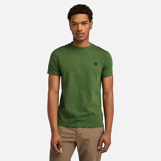 TIMBERLAND GREEN LOGO TEE