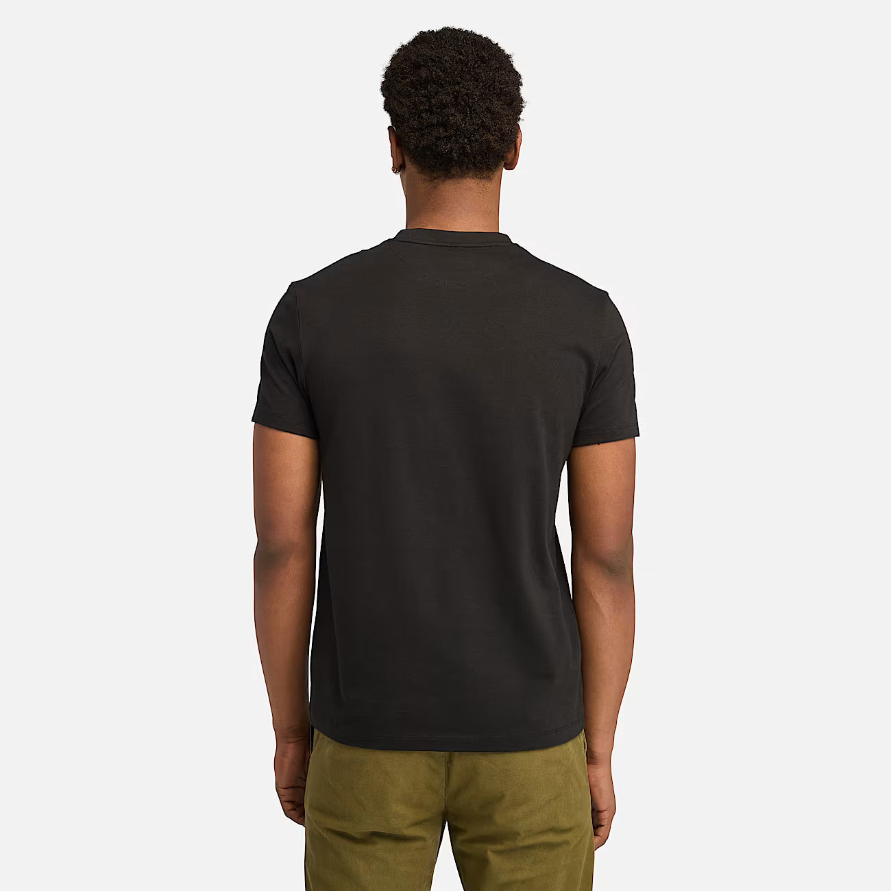 TIMBERLAND BLACK LOGO TEE