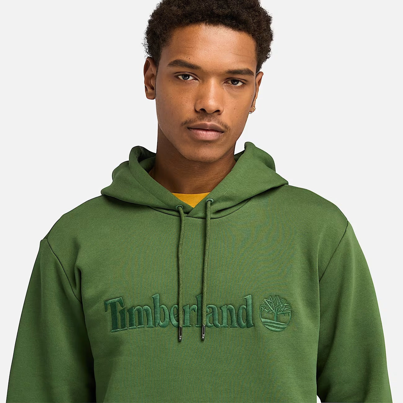 TIMBERLAND GREEN LOGO HOODIE