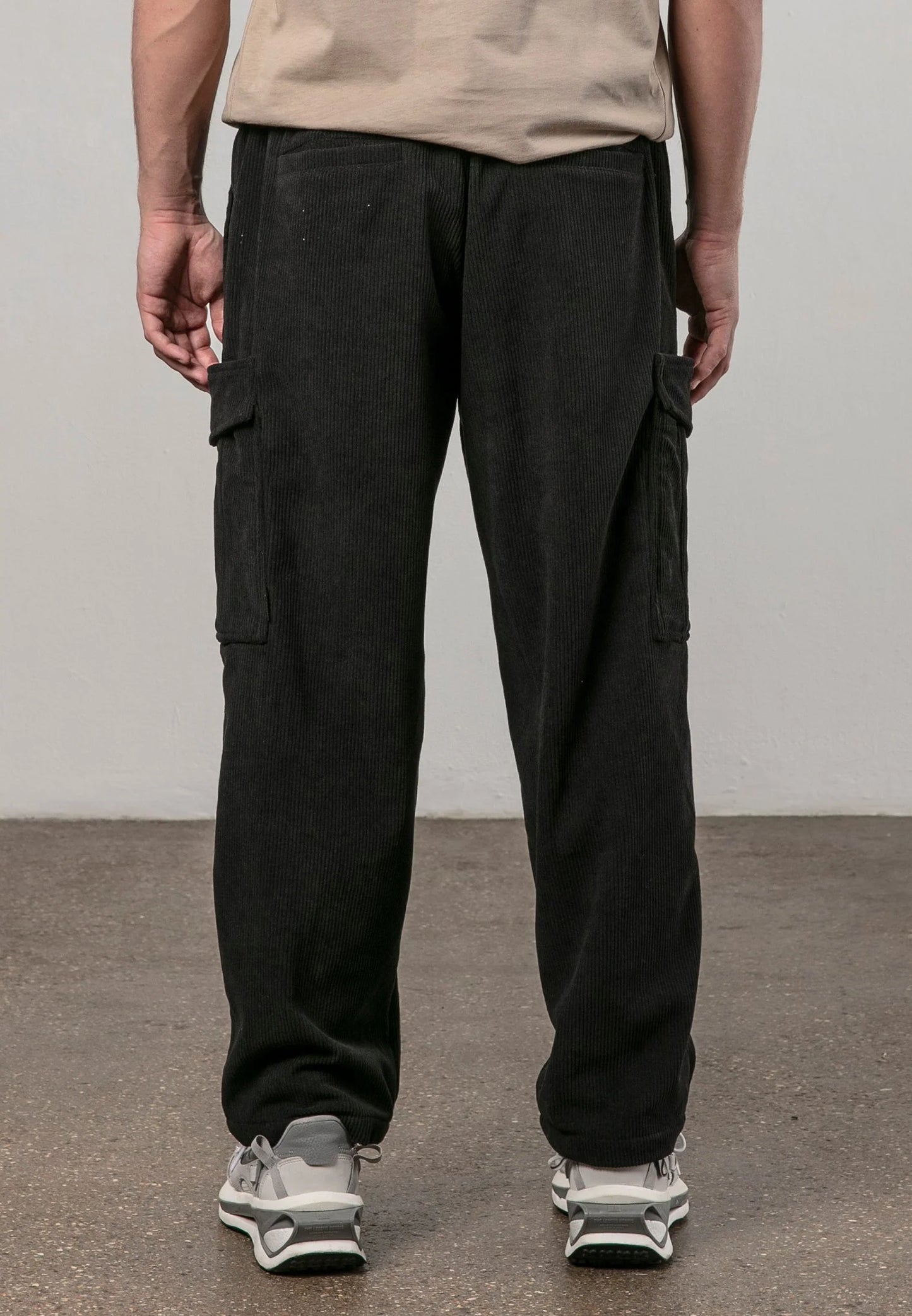 RELIGION STRIPES VELVET CARGO PANT